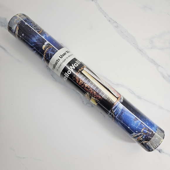 HelloWall Peel And Stick Vinyl Removable Wallpaper - Dreamcatcher - Picture 3 of 11